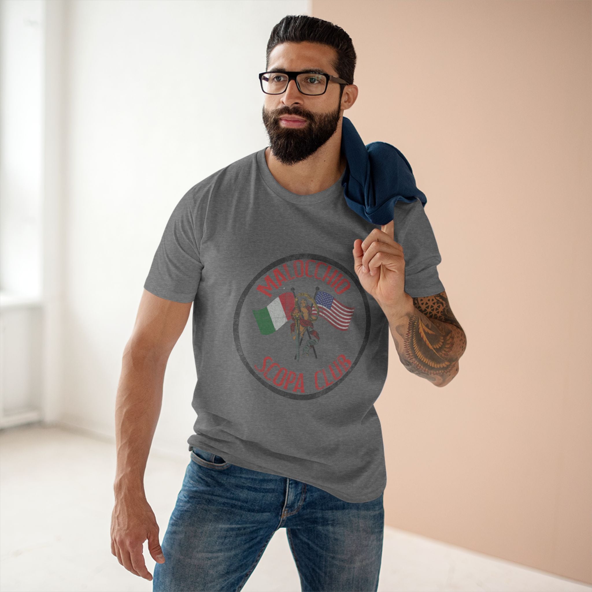 Scopa tee -athletic heather
