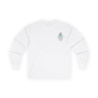 LONG SLEEVE HAMSA TEE - WHITE
