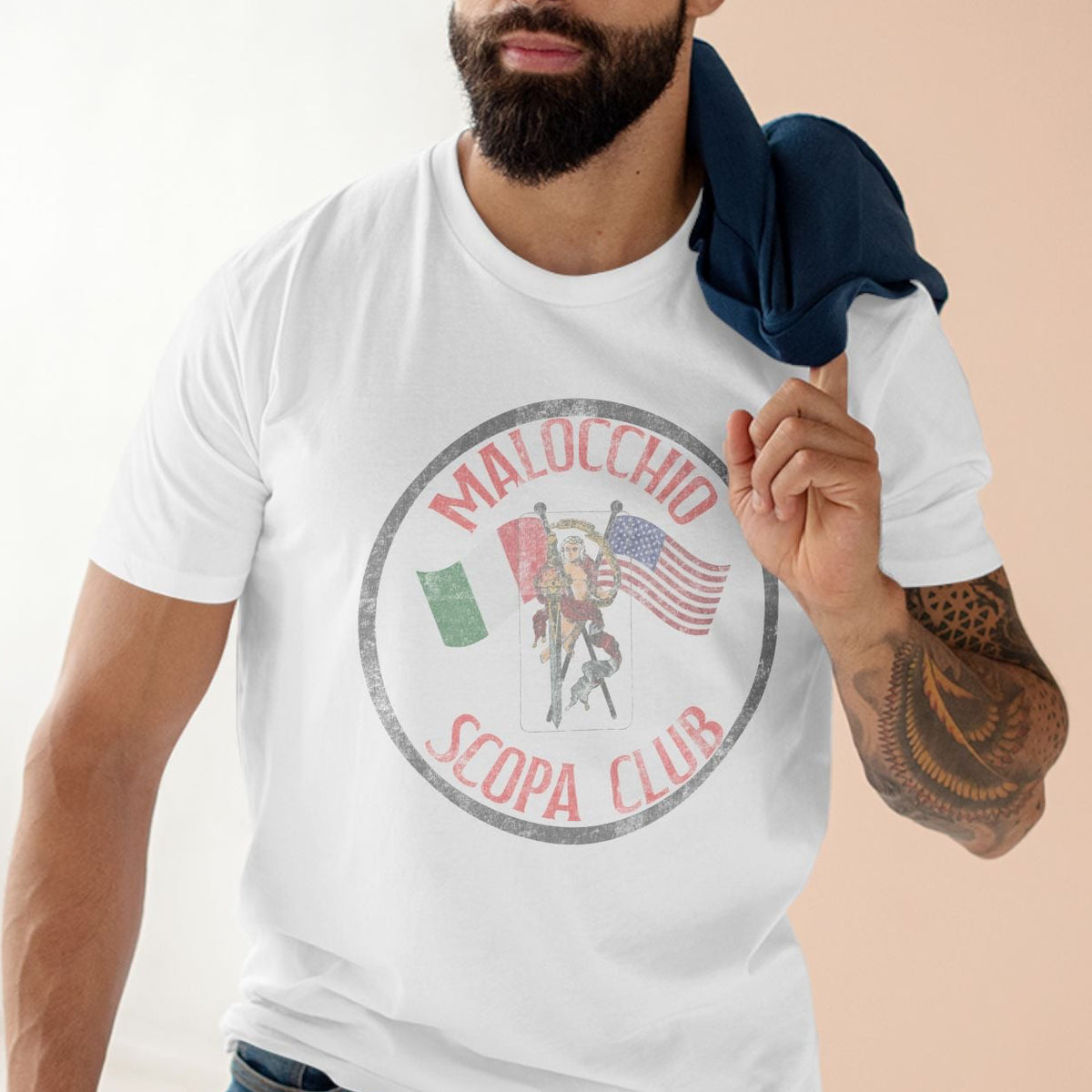 Scopa tee -white