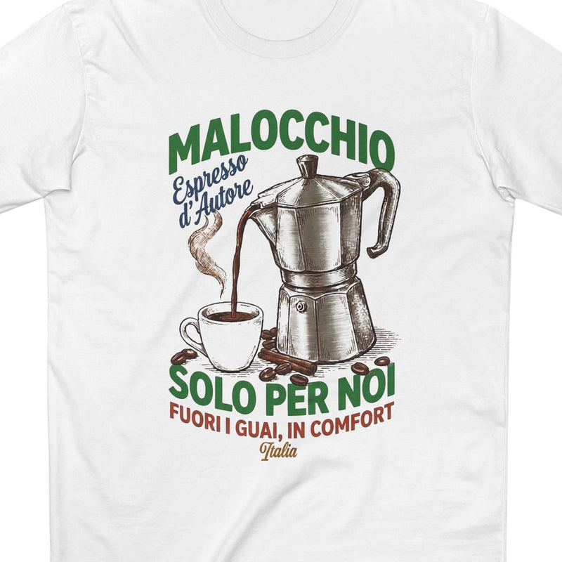 Espresso tee - white
