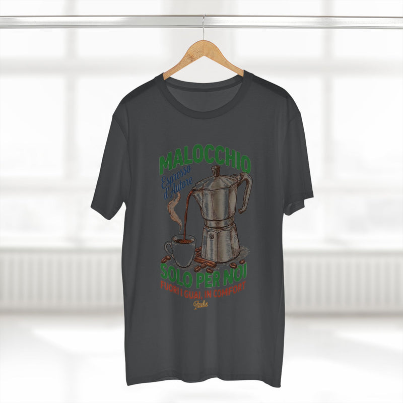 Espresso tee - charcoal