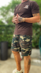 Malocchio Camo Shorts