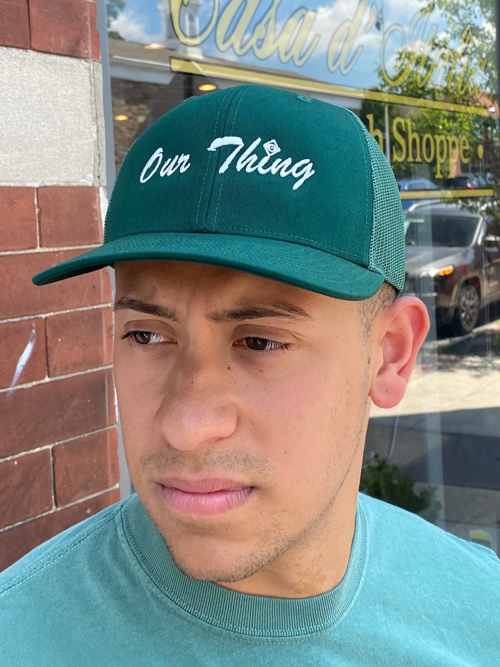 Our thing trucker hat - green