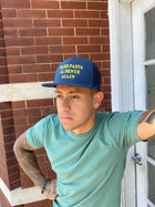 Make Pasta Aldente Again Hat -Navy