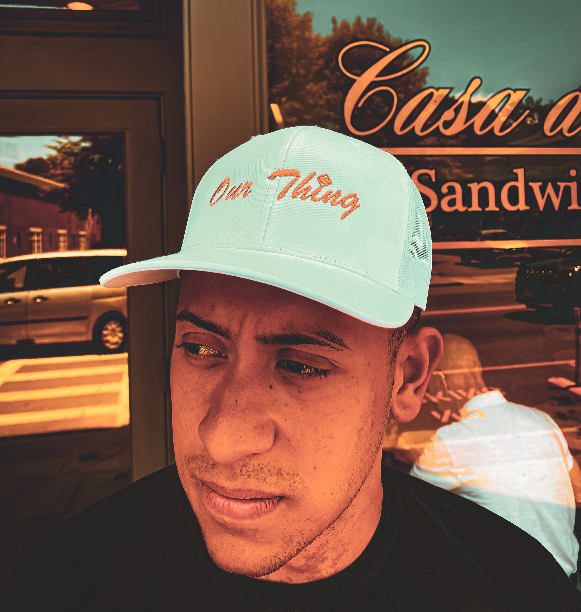 Our thing trucker hat - white