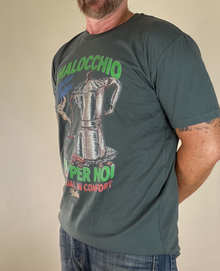 Espresso tee - charcoal