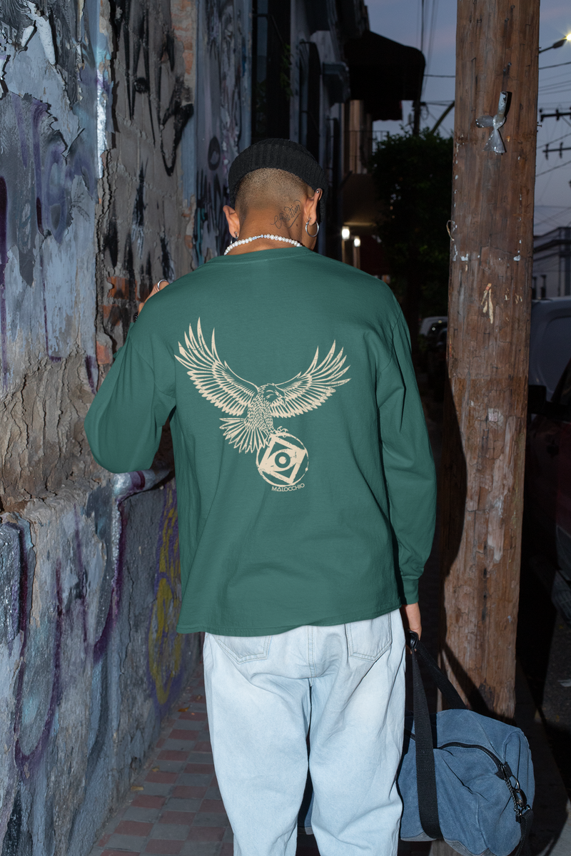 Eagle of Rome Long sleeve - Forest Green -