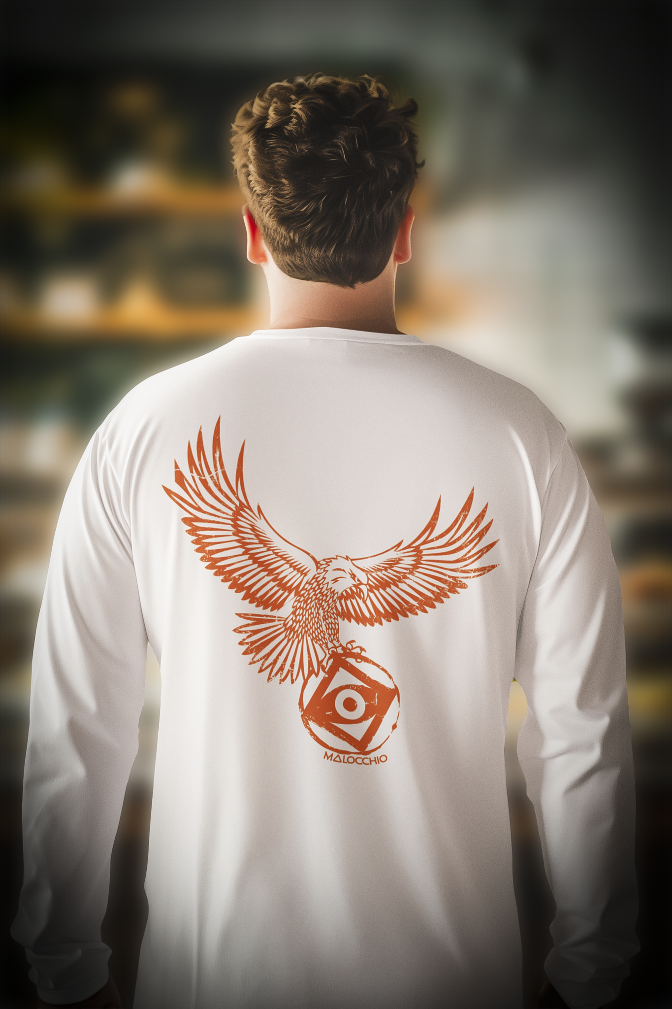 Eagle of Rome Long sleeve - White -
