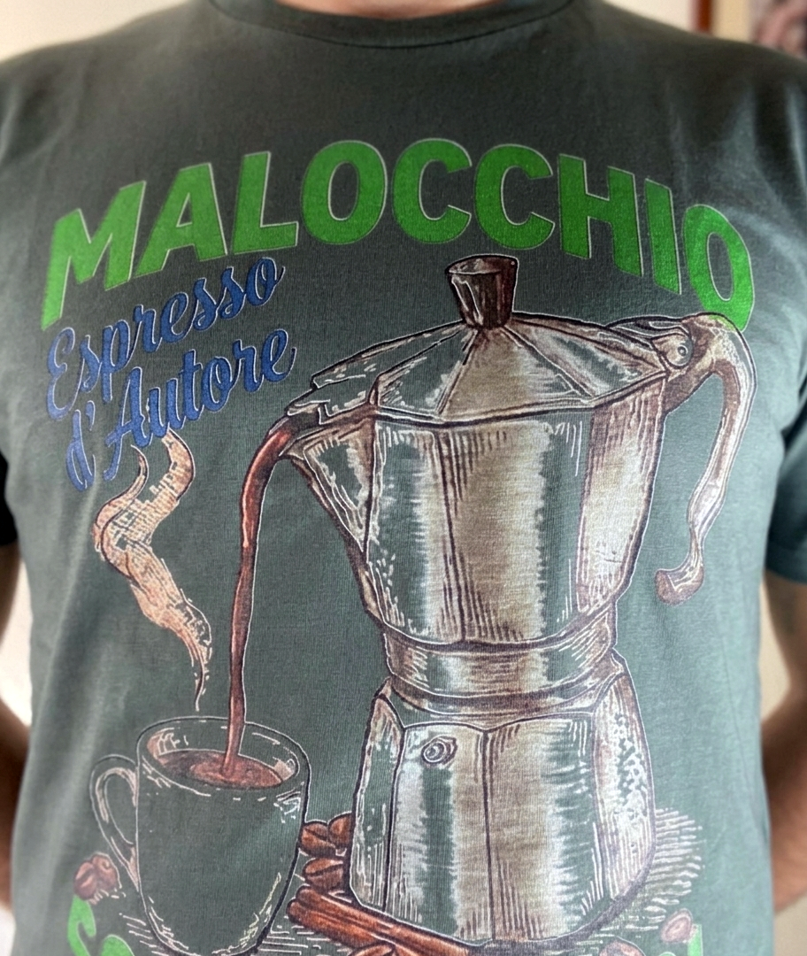 Espresso tee - charcoal