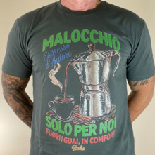 Espresso tee - charcoal