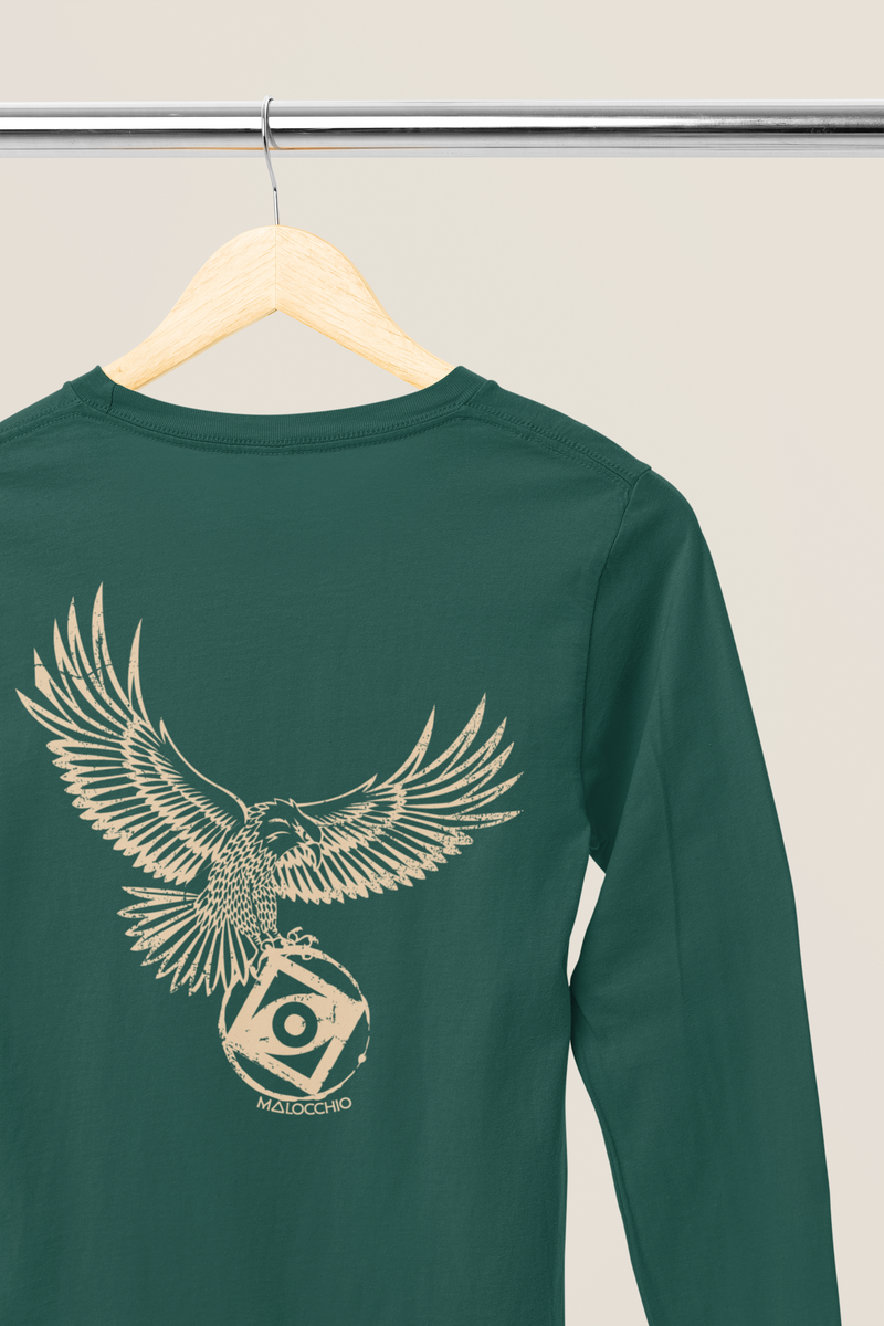 Eagle of Rome Long sleeve - Forest Green -
