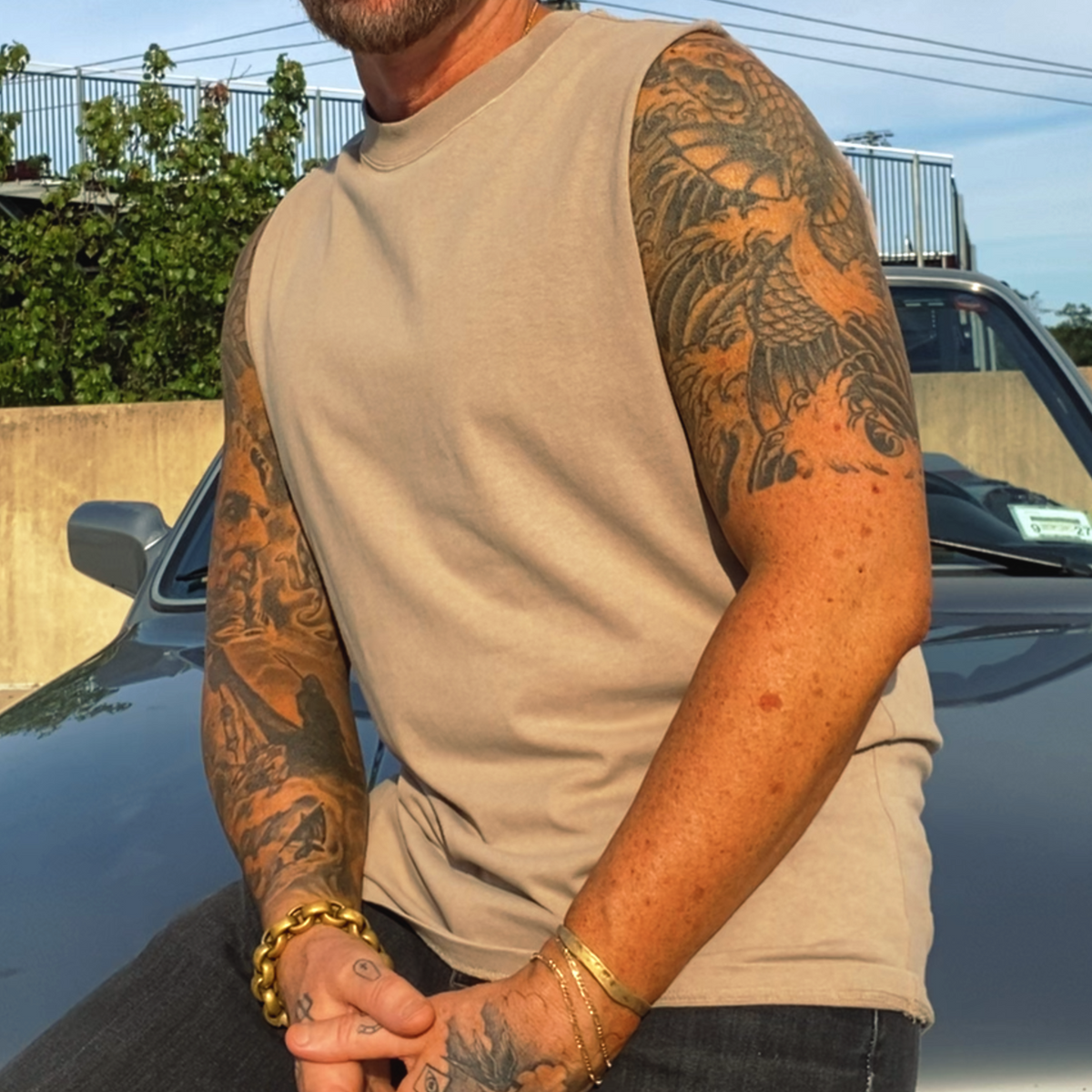 Imperial Tank khaki