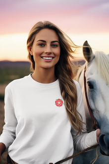 The Don Long Sleeve Tee  - White -  (Tony Pec Collab)