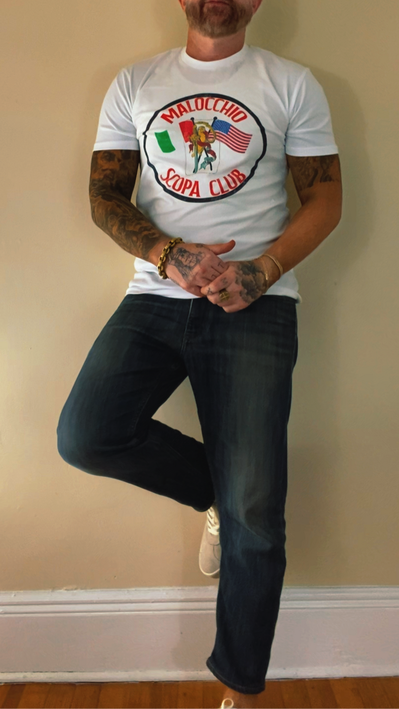 Scopa tee -white
