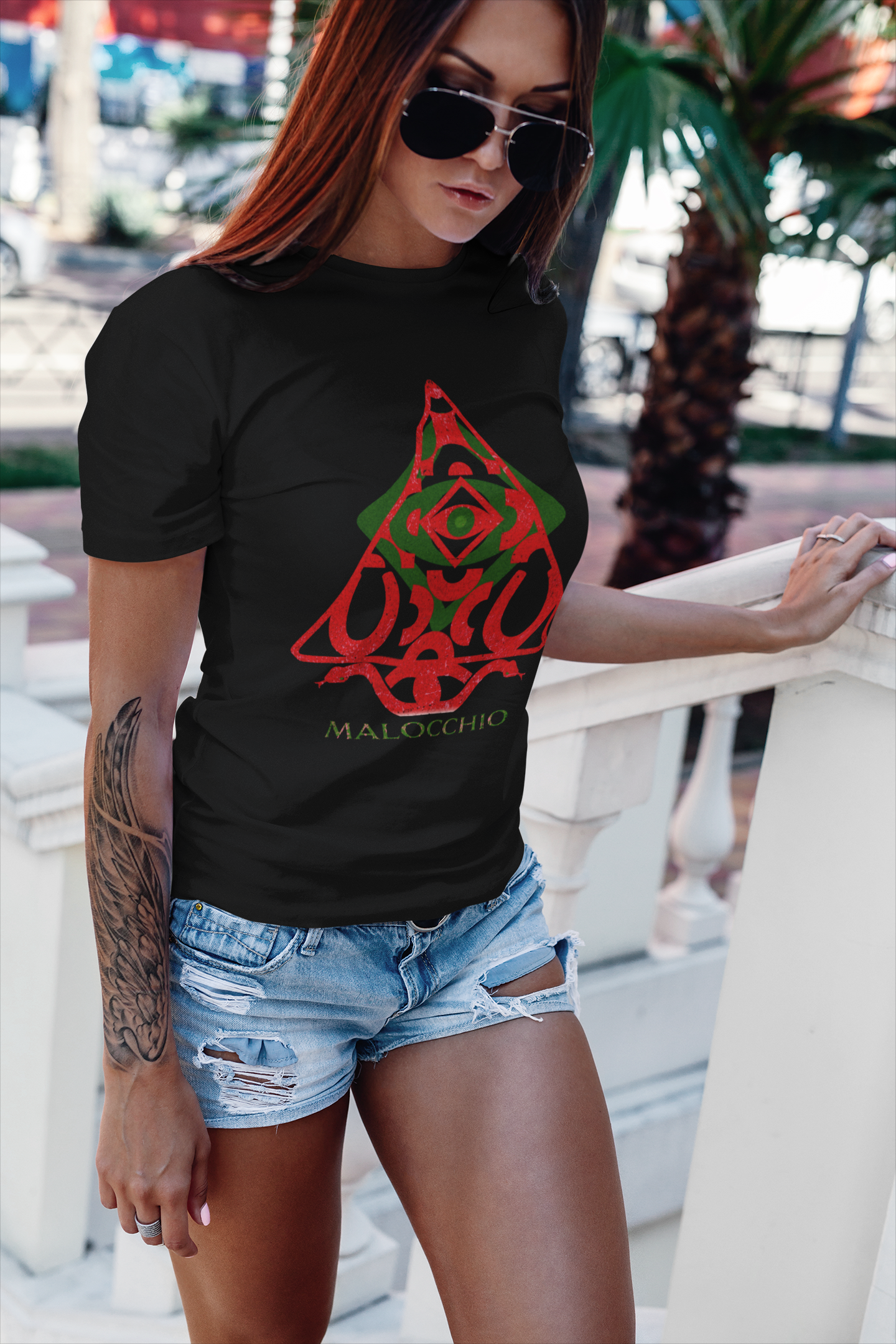 Ladies Pyramid Black